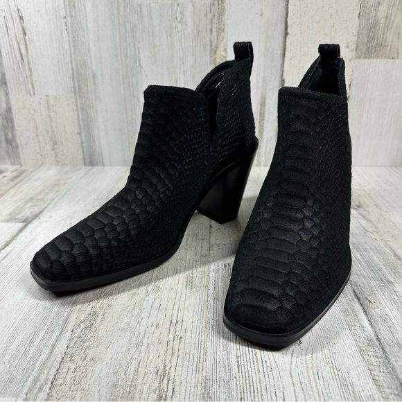 NEW Jeffrey Campbell Women's Rosee Square Toe High Heel Booties #922 - Picture 12 of 12